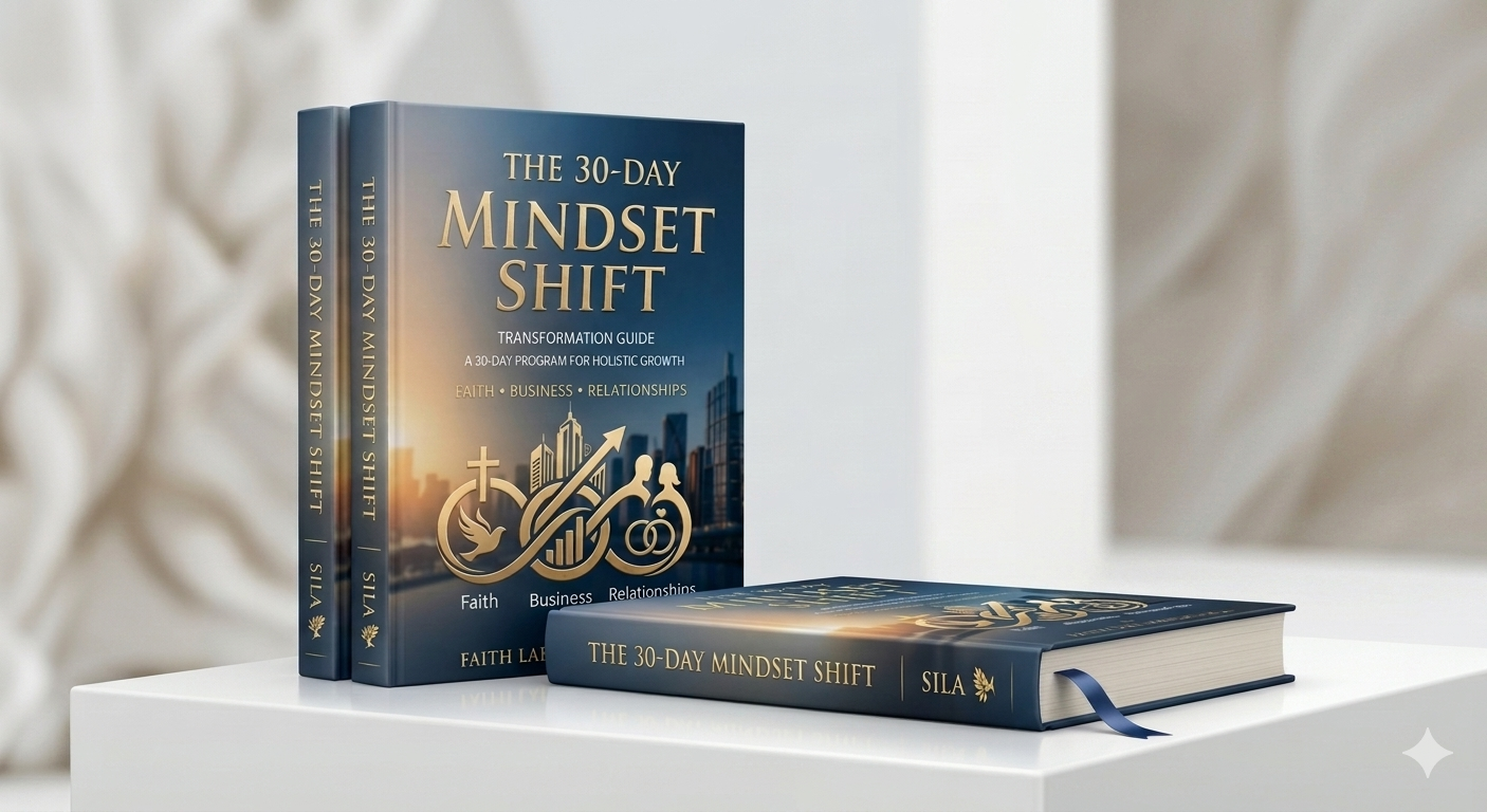 The 30-Day Mindset Shift Book Mockup
